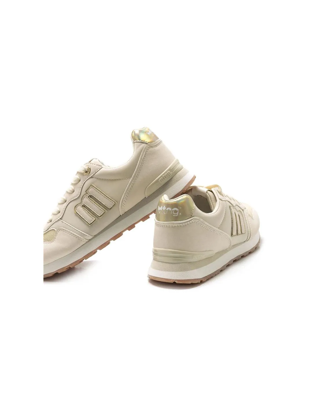 Zapatillas Mustang Attitude Paty Crudo Mujer