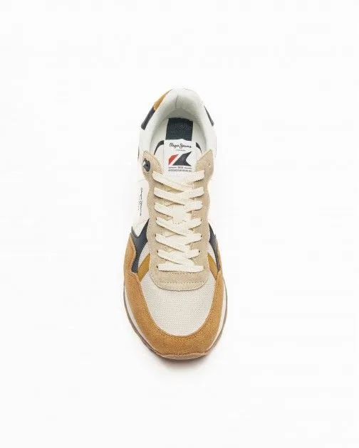 Zapatillas Pepe Jeans London Brit Mix M Camel