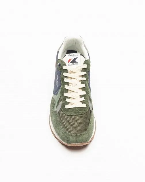 Zapatillas Pepe Jeans London Brit Mix M Verde