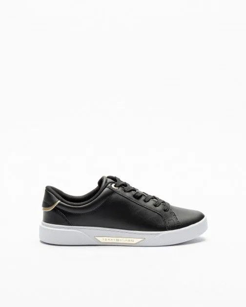 Zapatillas Tommy Hilfiger Chic HW Court Sneaker Negro