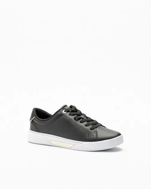 Zapatillas Tommy Hilfiger Chic HW Court Sneaker Negro