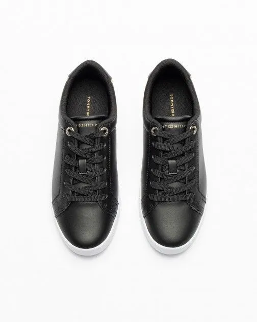 Zapatillas Tommy Hilfiger Chic HW Court Sneaker Negro
