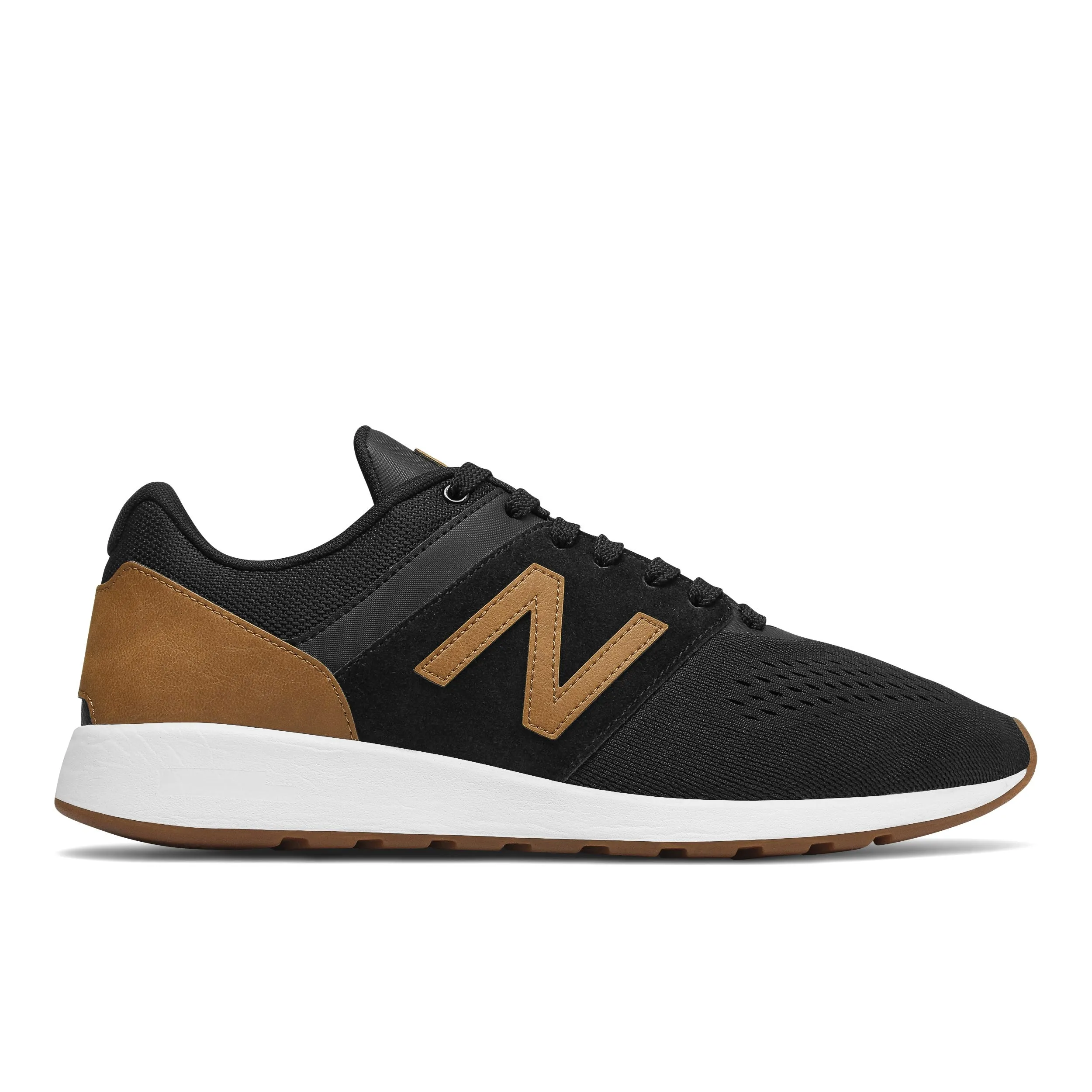Zapatillas Urbanas Hombre New Balance 24 Negra