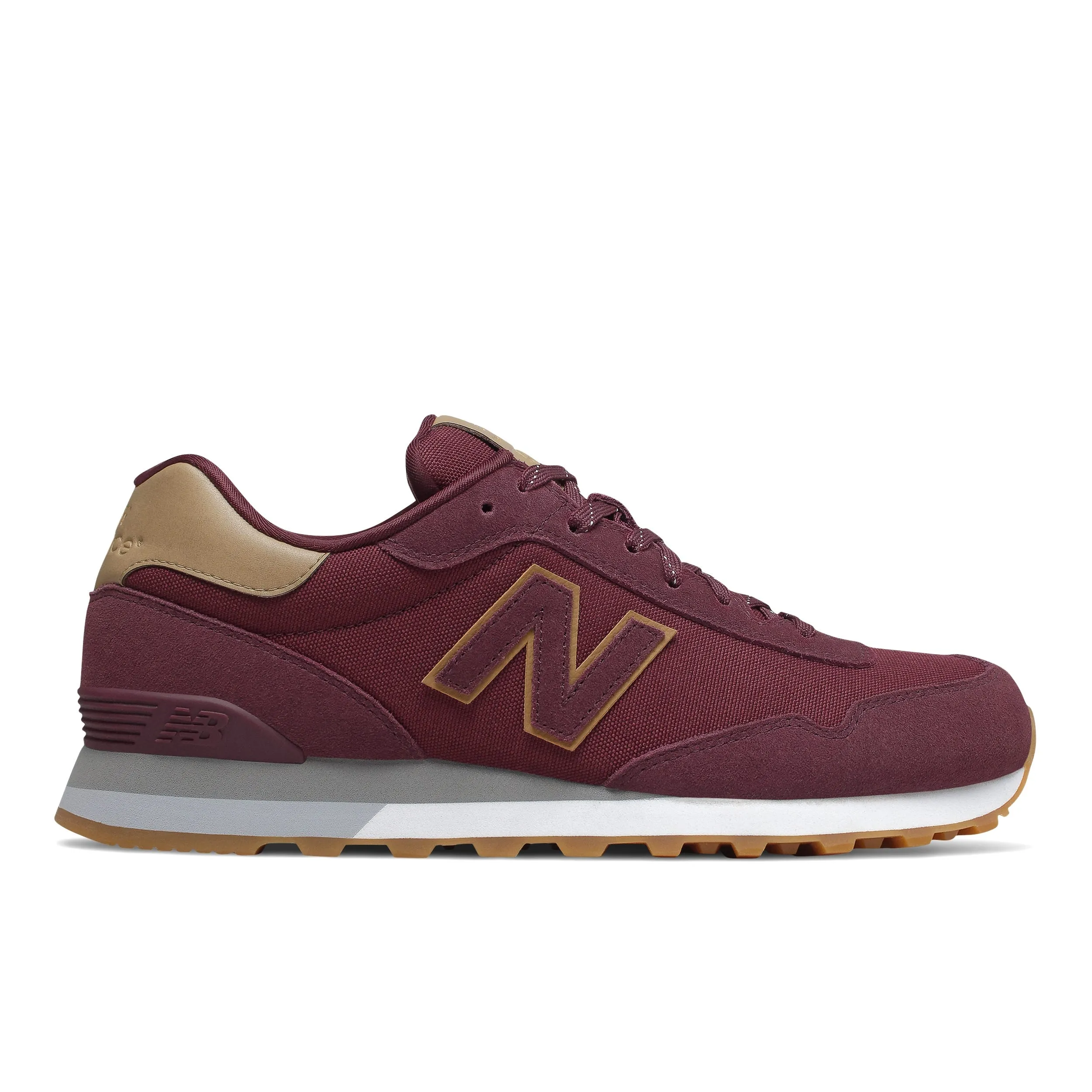 Zapatillas Urbanas Hombre New Balance 515 Burdeo