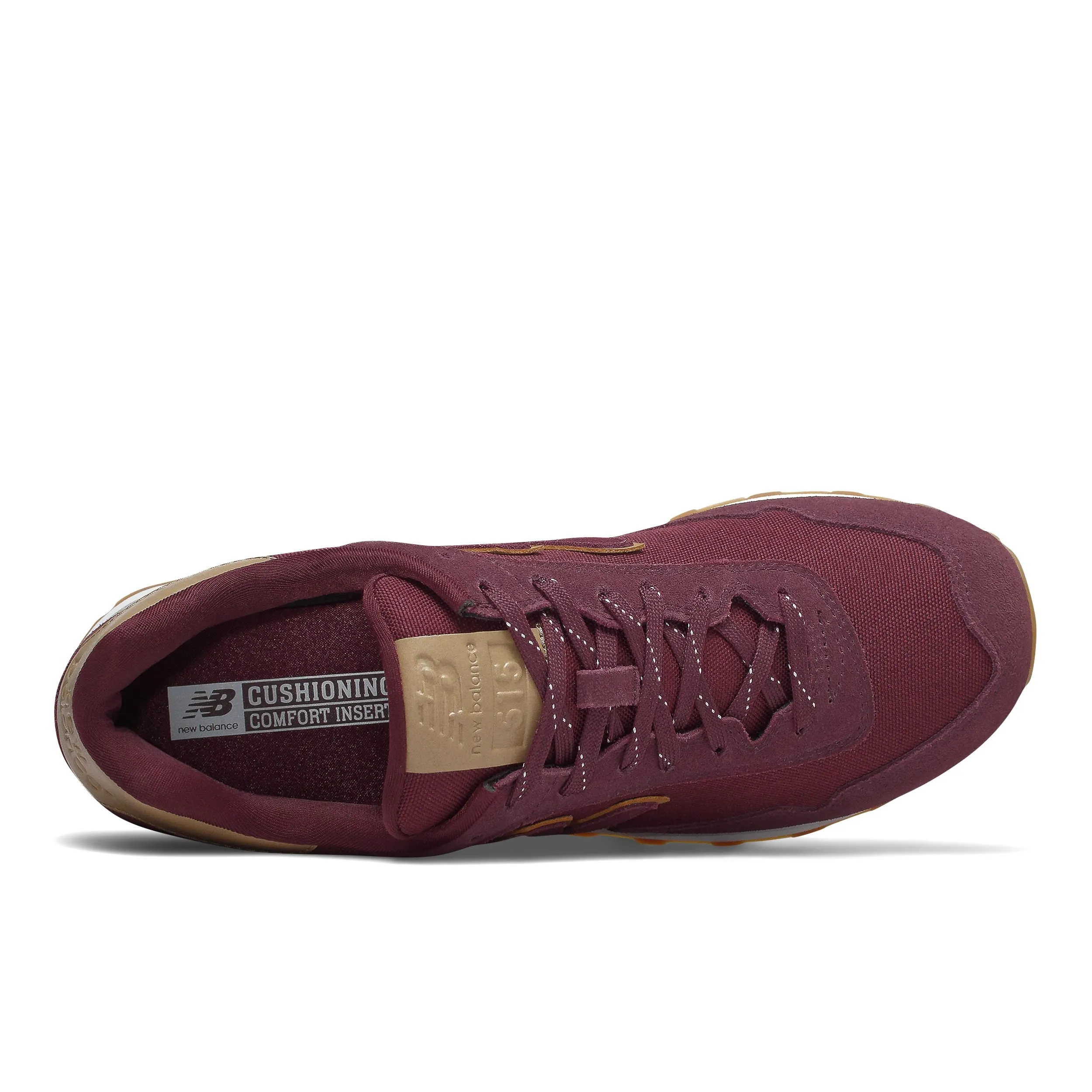 Zapatillas Urbanas Hombre New Balance 515 Burdeo