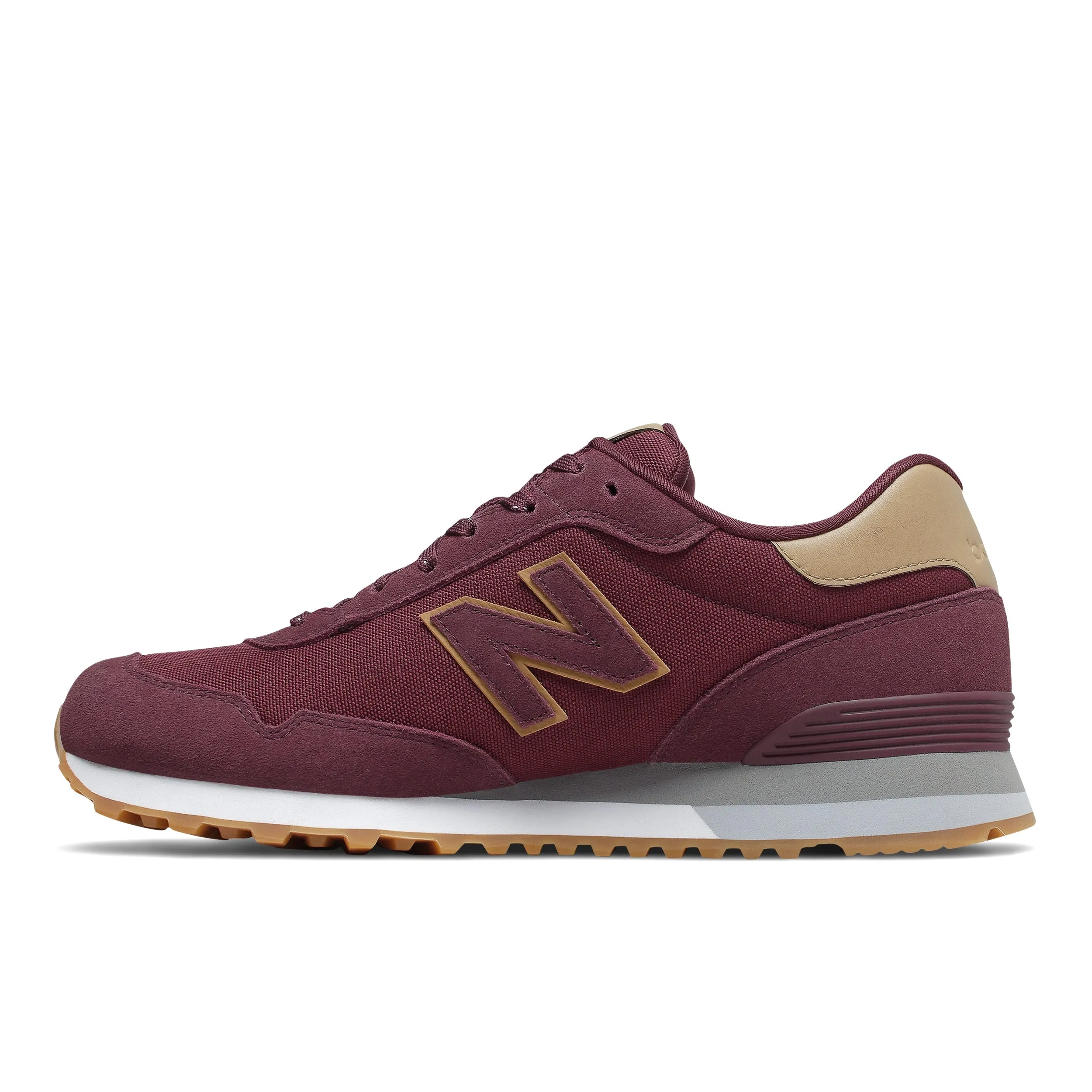 Zapatillas Urbanas Hombre New Balance 515 Burdeo