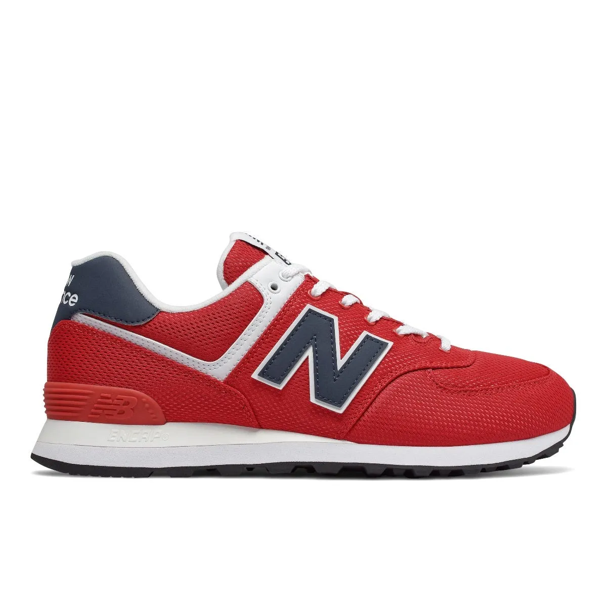 Zapatillas Urbanas Hombre New Balance 574 Rojo