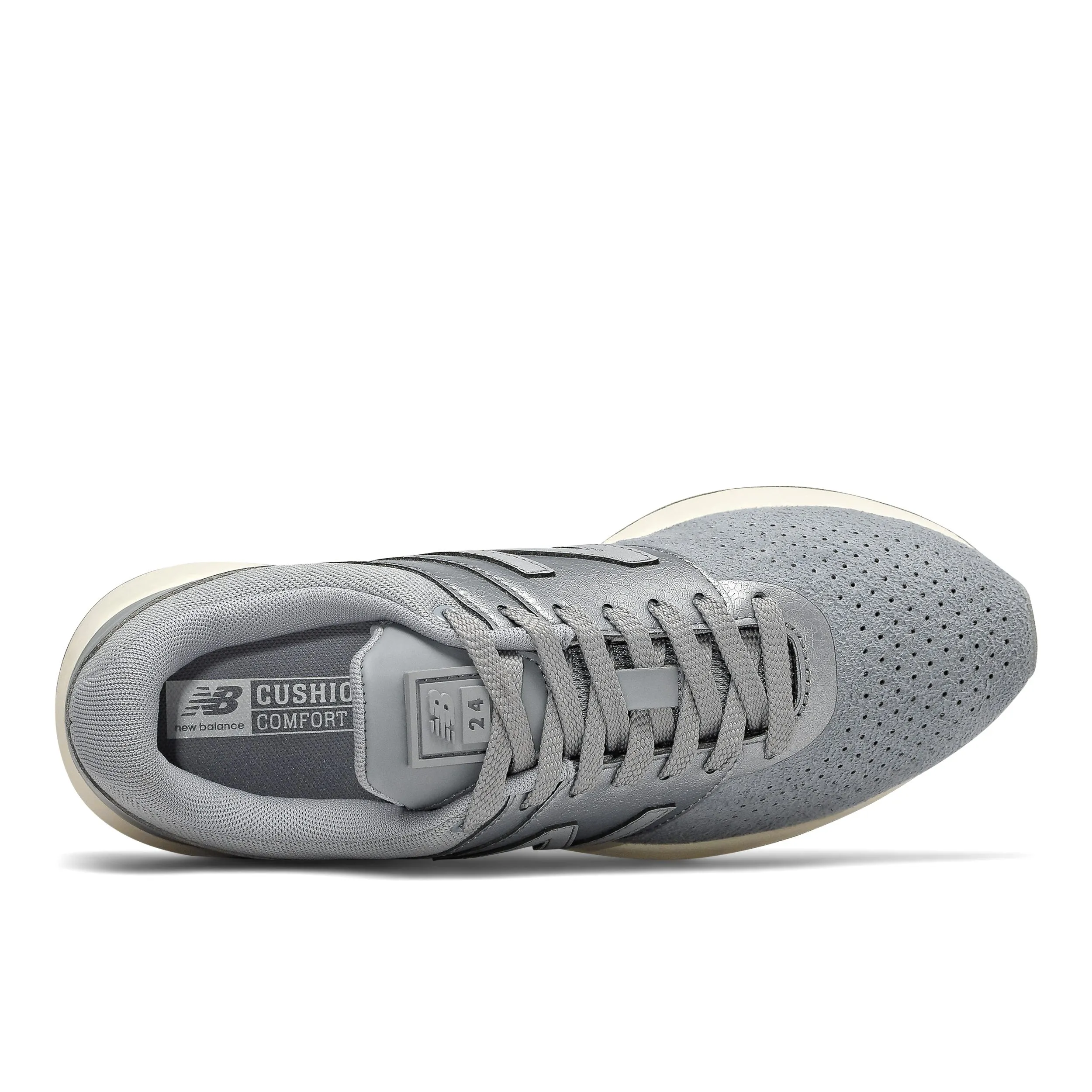 Zapatillas Urbanas Mujer New Balance 24 Plata