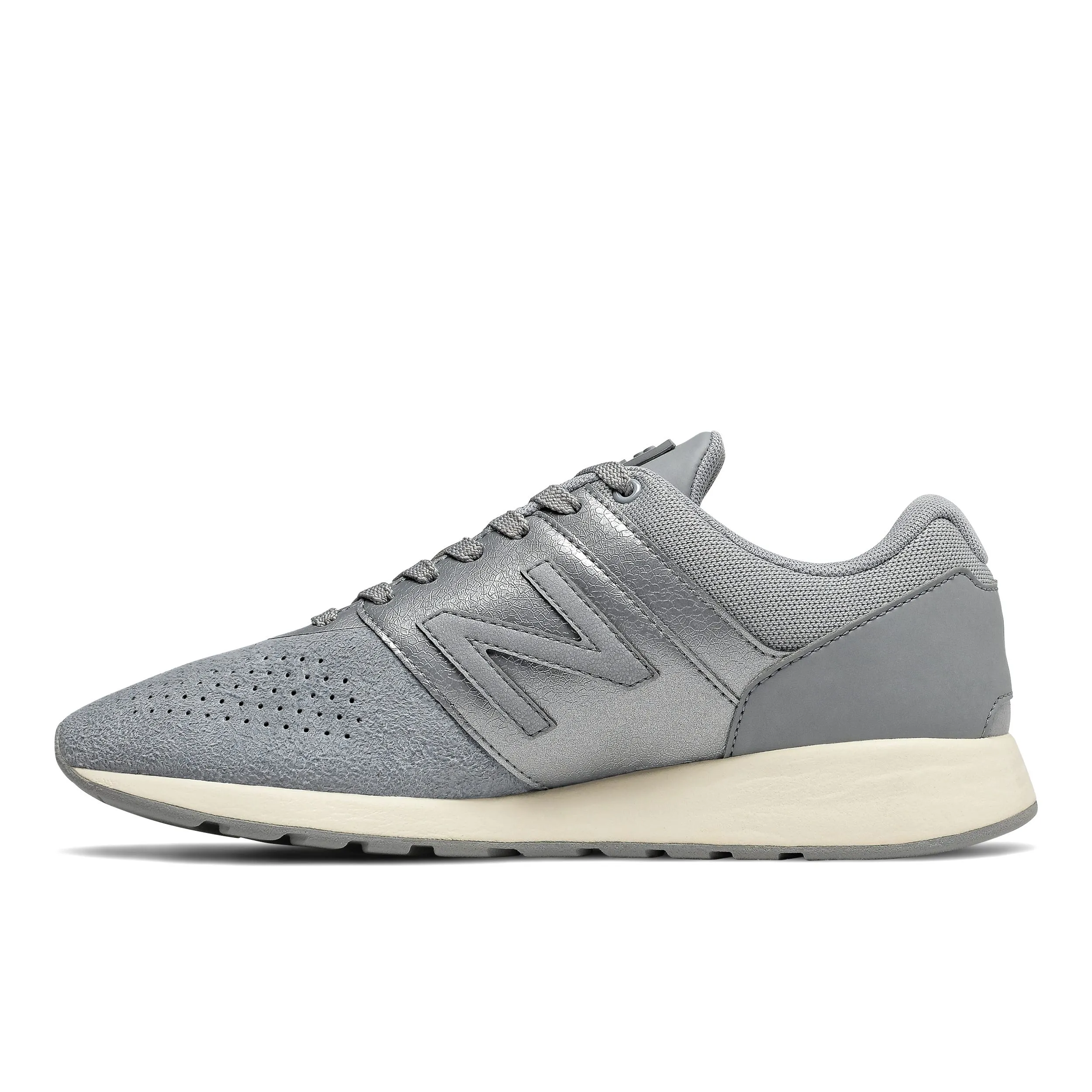 Zapatillas Urbanas Mujer New Balance 24 Plata
