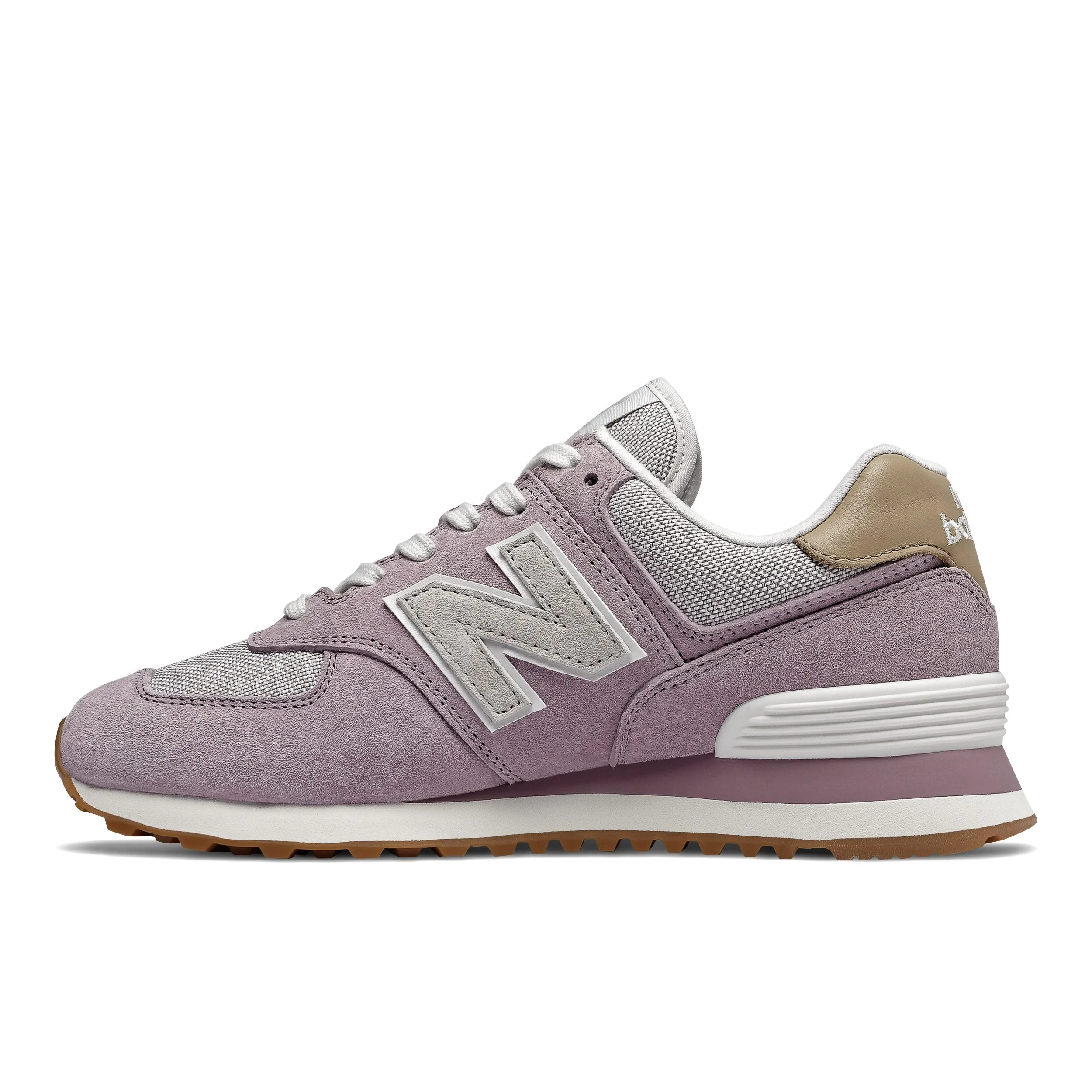 Zapatillas Urbanas Mujer New Balance 574 Rosada