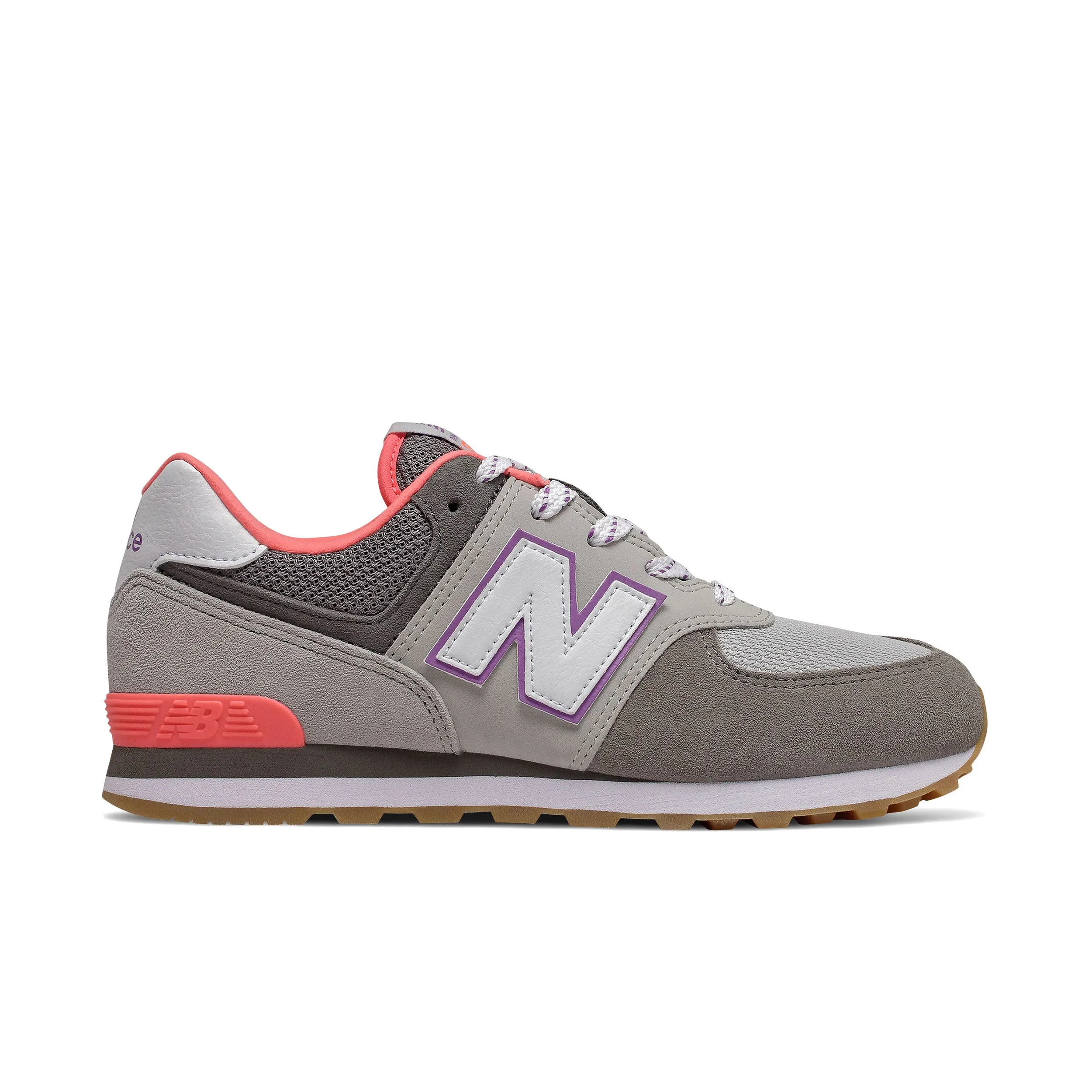 Zapatillas Urbanas Niña New Balance 574 Gris