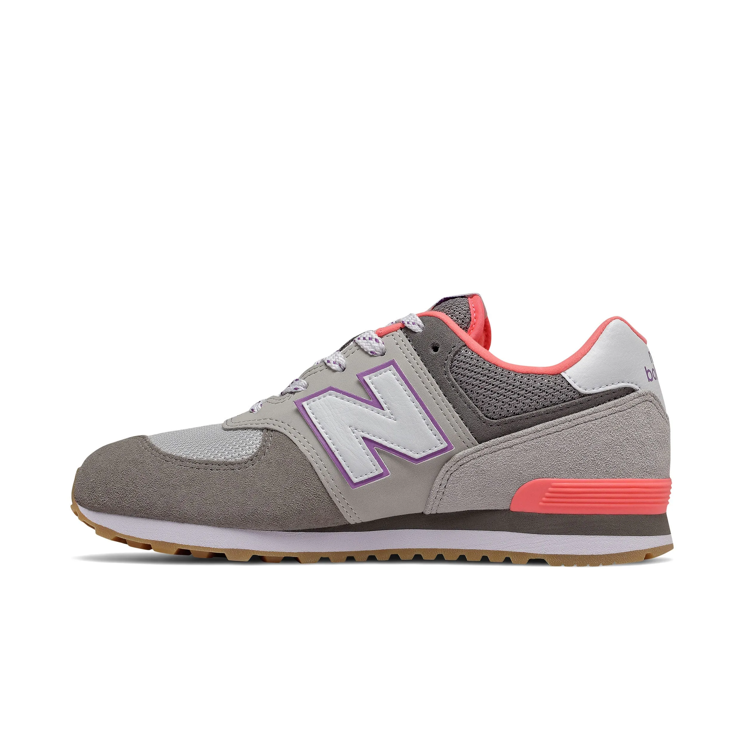 Zapatillas Urbanas Niña New Balance 574 Gris