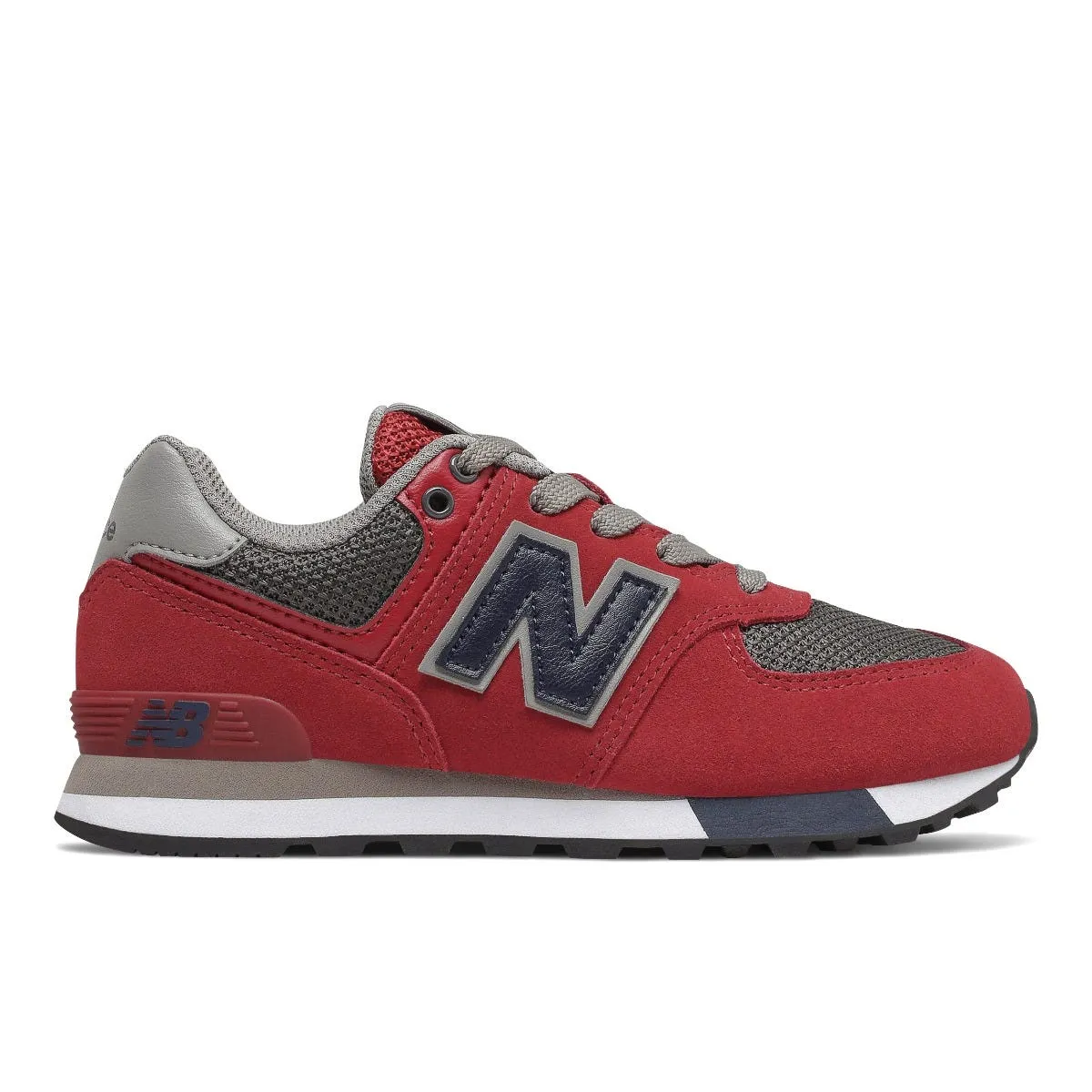 Zapatillas Urbanas Niño New Balance 574 Roja