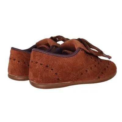 zapato chuches flecos serraje cuero