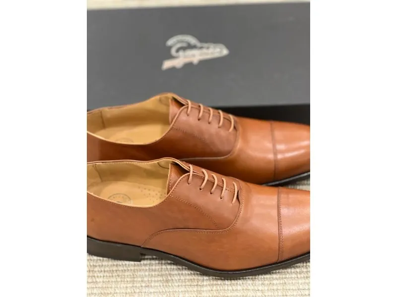 ZAPATO DE PIEL PARA VESTIR 9800 CALZADOS GAYOSO EN COLOR NEGRO O CUERO