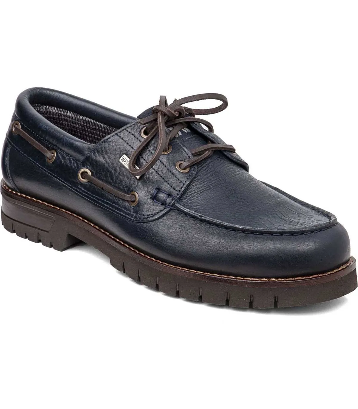 Zapato estilo náutico en color marrón