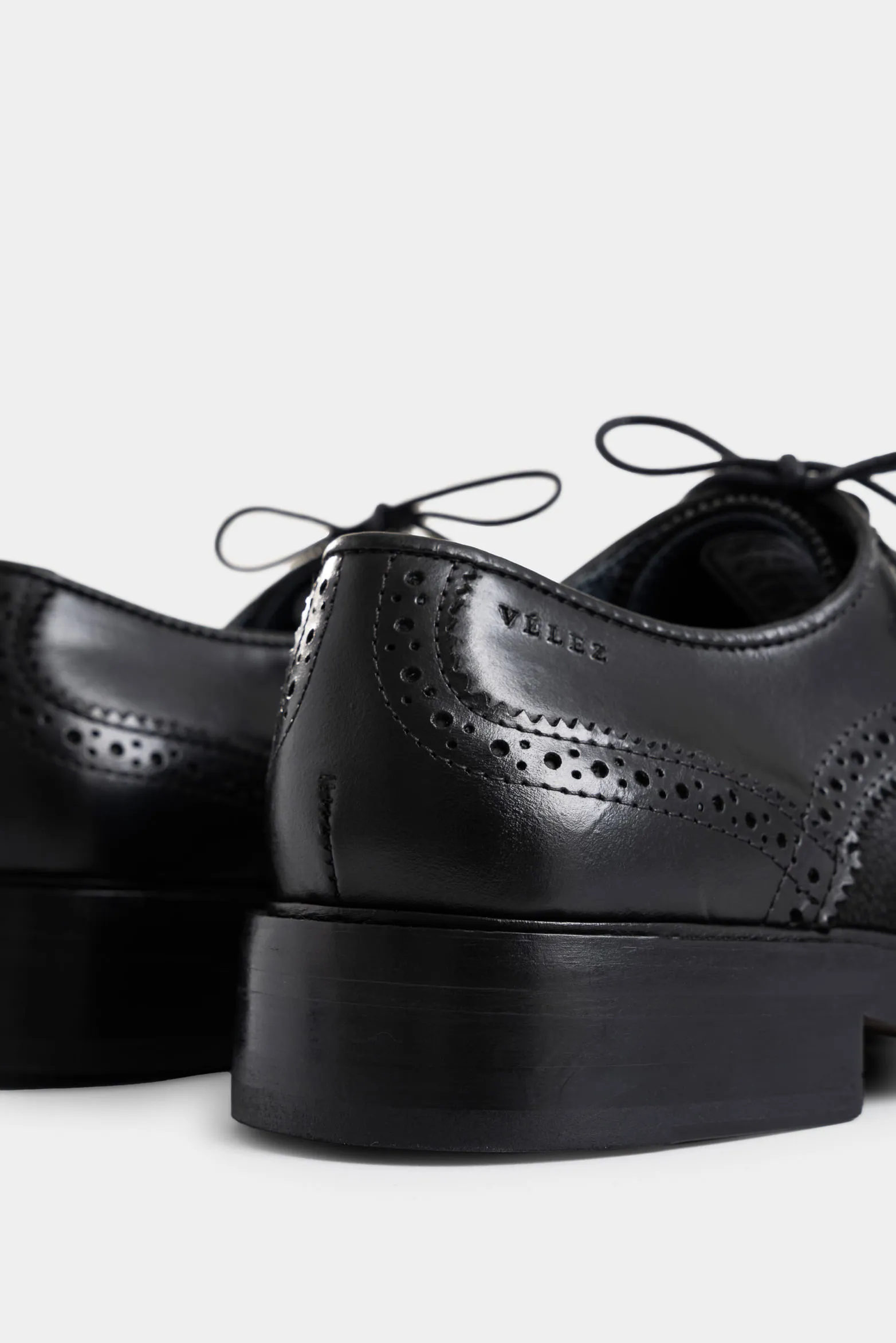 Zapatos cordón solar de cuero para hombre combinación de texturas
