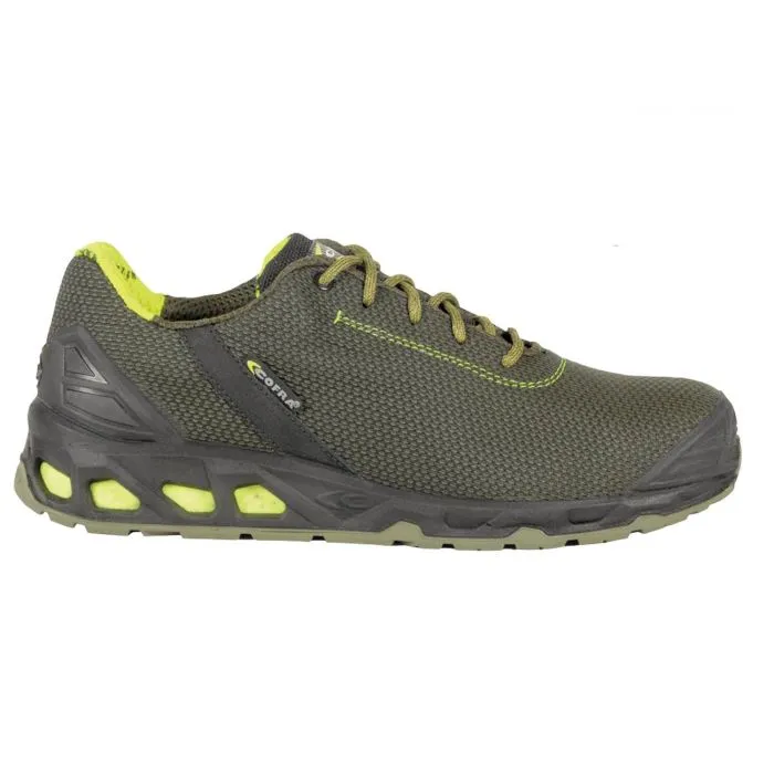 Zapatos de seguridad Cofra Hertz S3 SRC Green fit